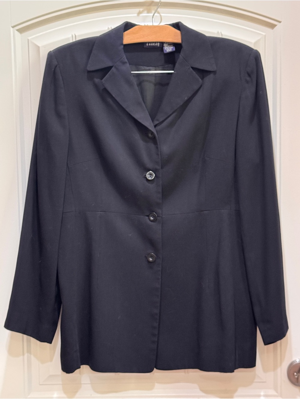 Hillard & Hanson Black Women's Blazer Jacket